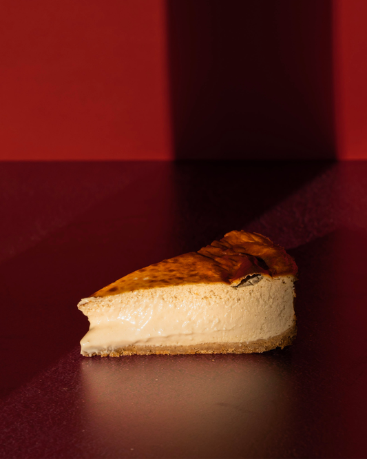 Rebanada de tarta sabor Raffaello