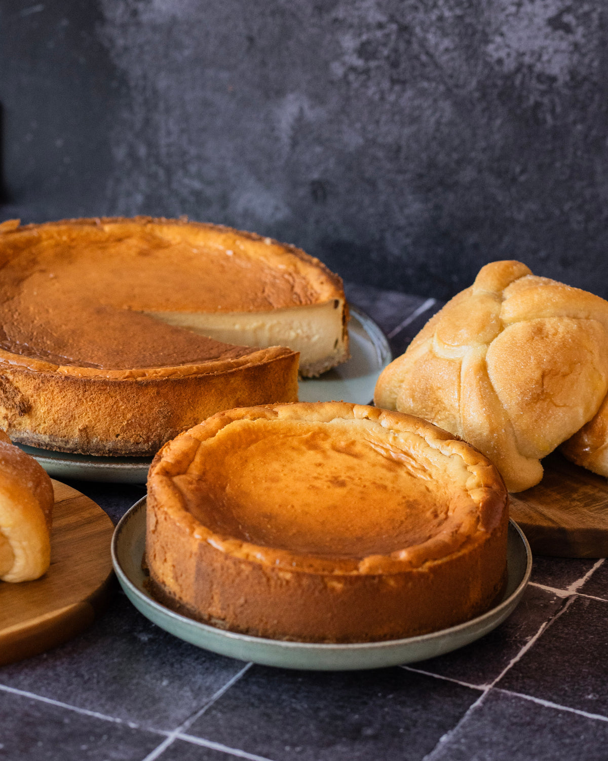 Tarta chica de pan de muerto