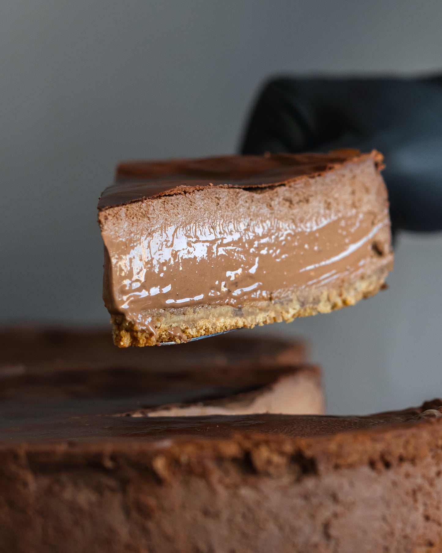Tarta de Quesos y Chocolate Amargo